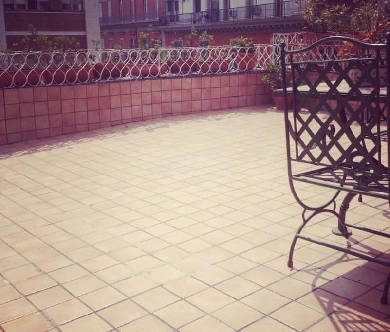 Amazing Roof In The Heart Of Naples! Apartamento Exterior foto